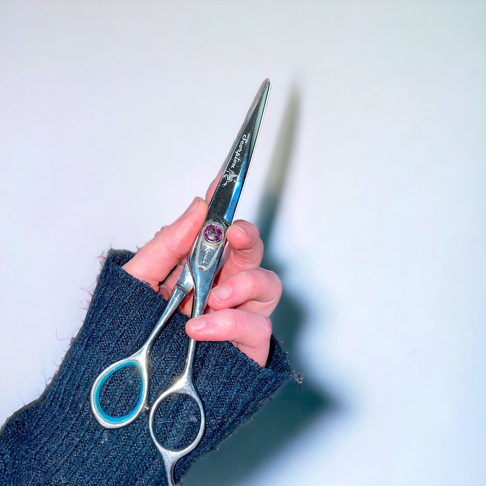 Kenchii straight shears 8 inch (dog grooming)